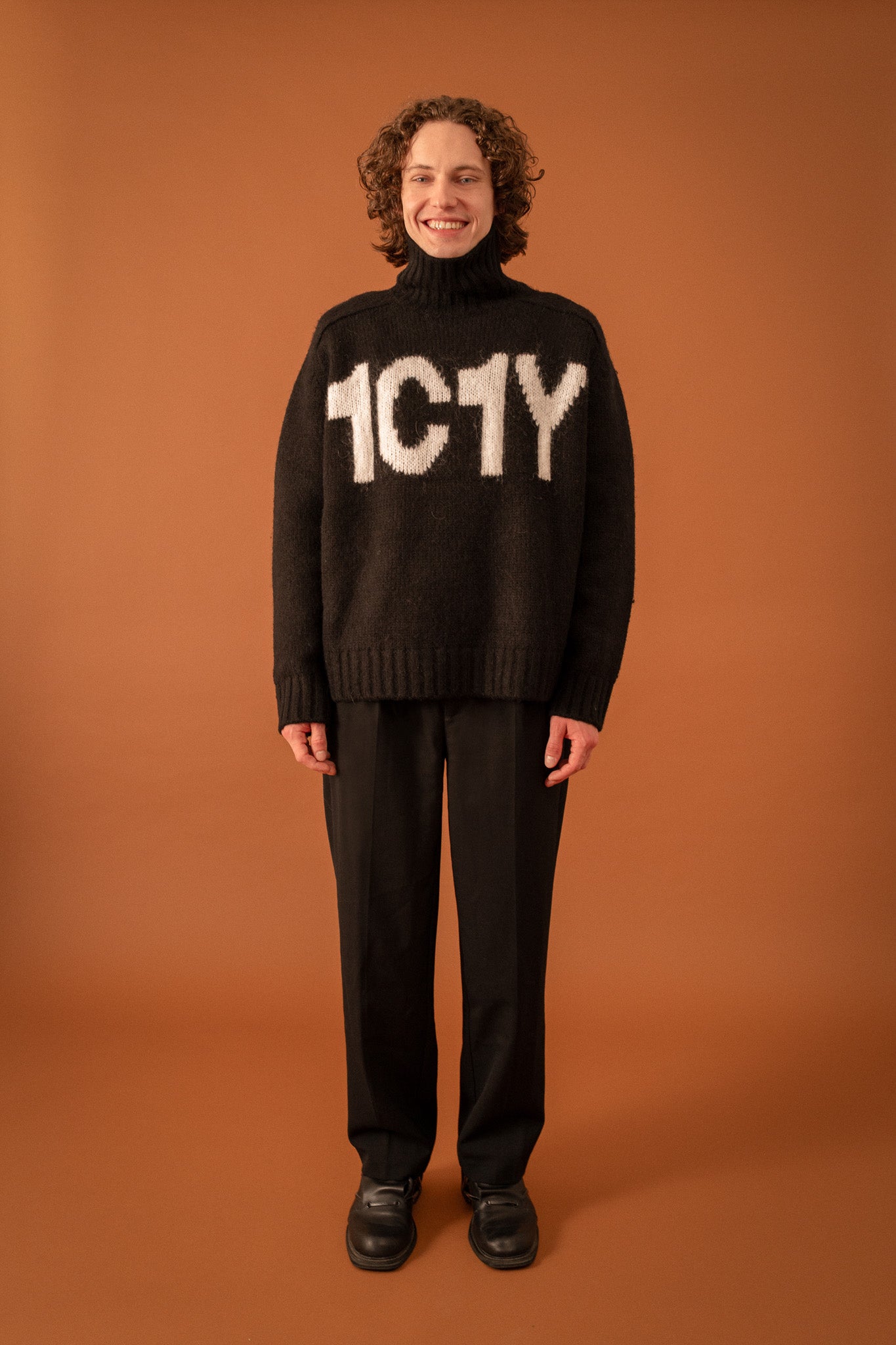 One Cozy Knit Rollkragenpullover für Herren