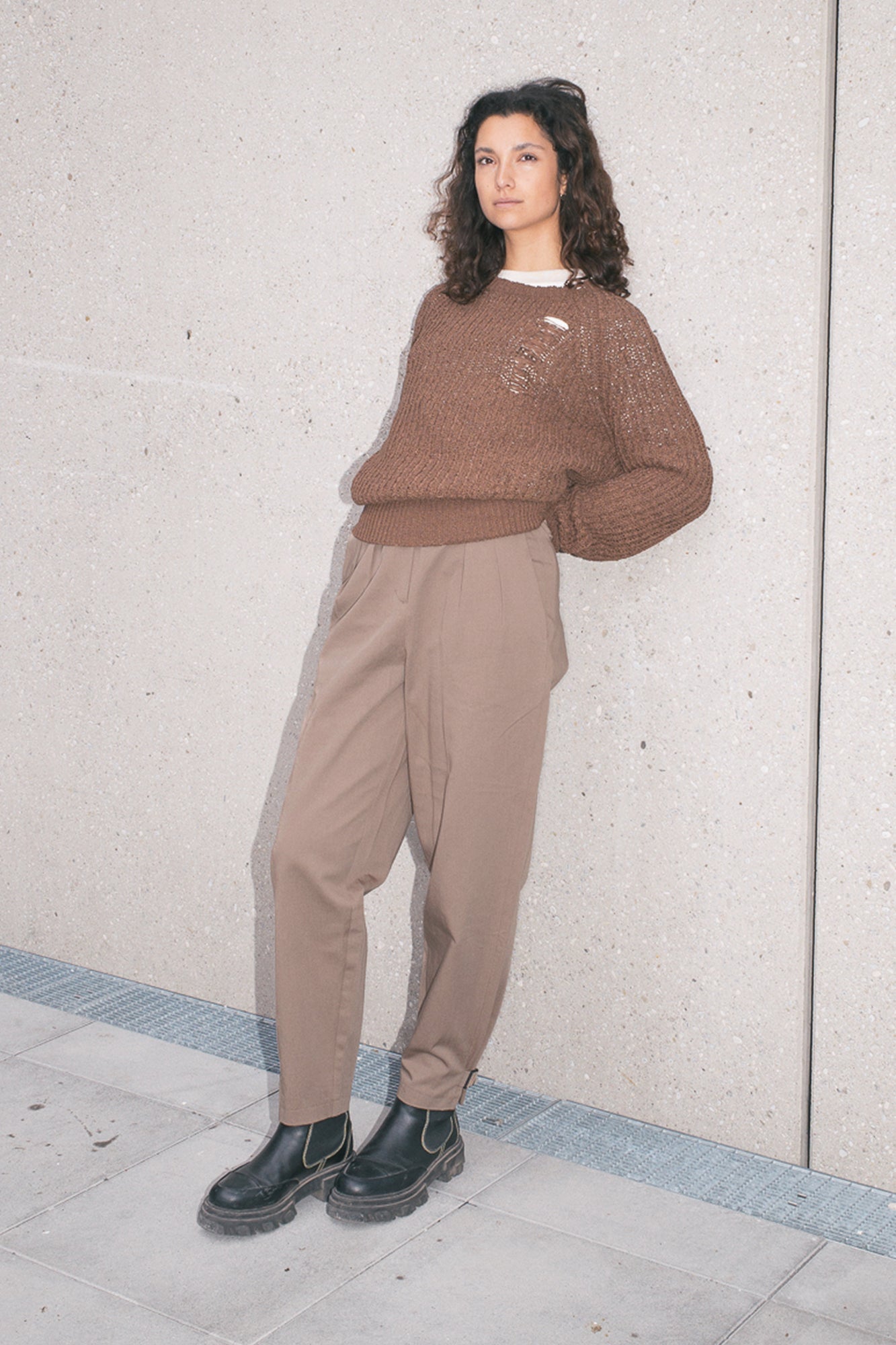 1lya II Elegant Pants for Women in Tobacco - 1C1Y | One Child One Year