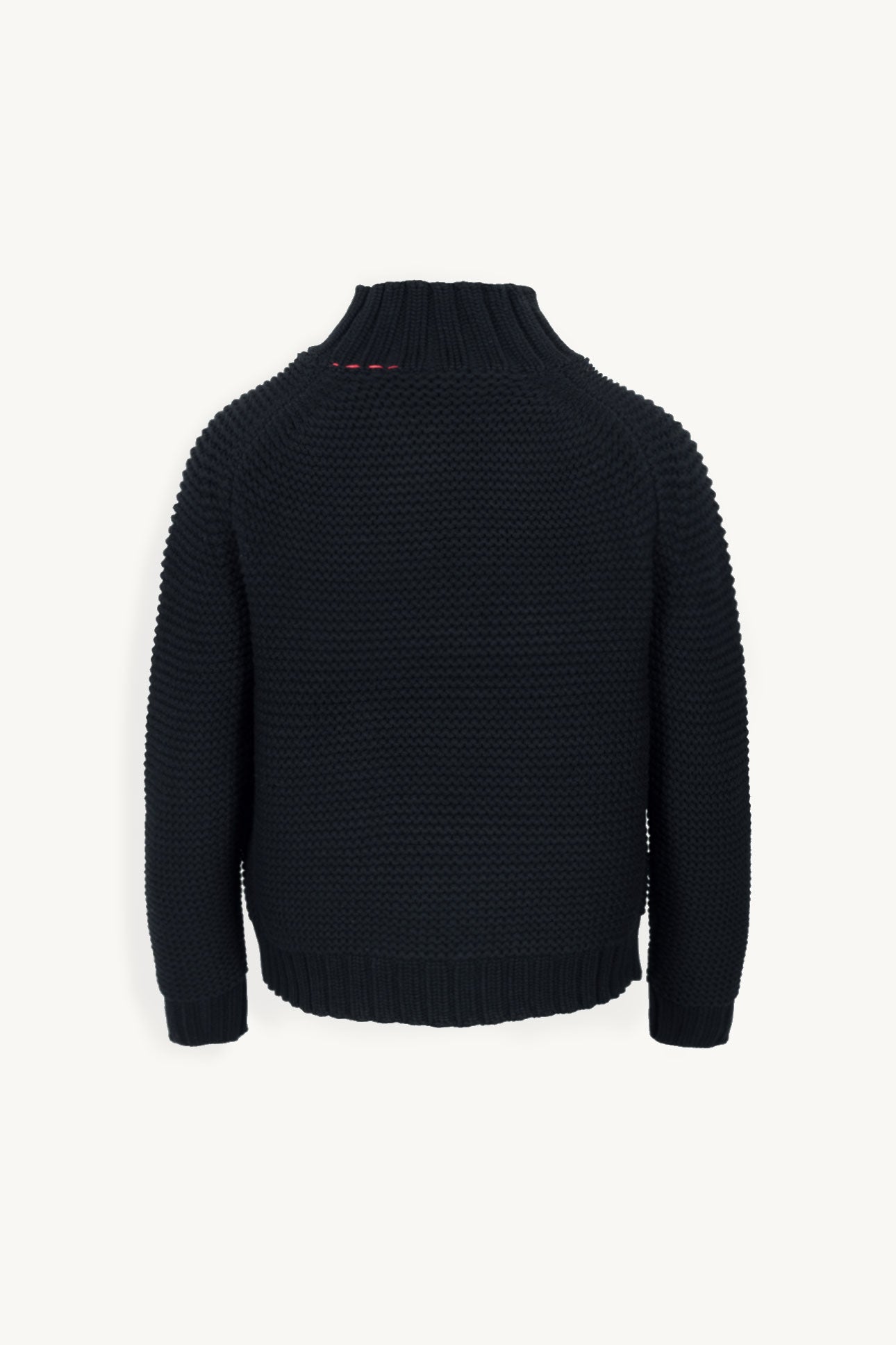 One Macro Chunky Knit for Men in Black