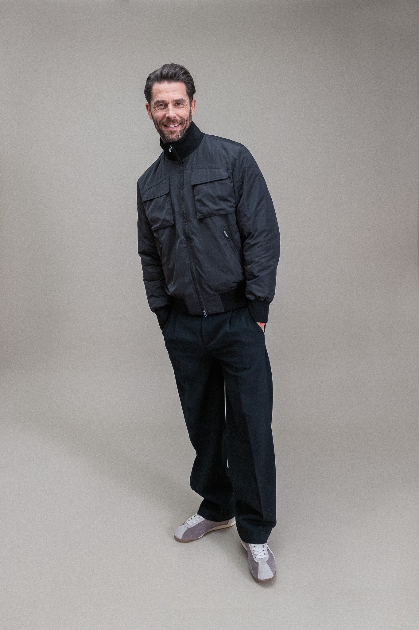 1gor Nylon Bomber Jacket