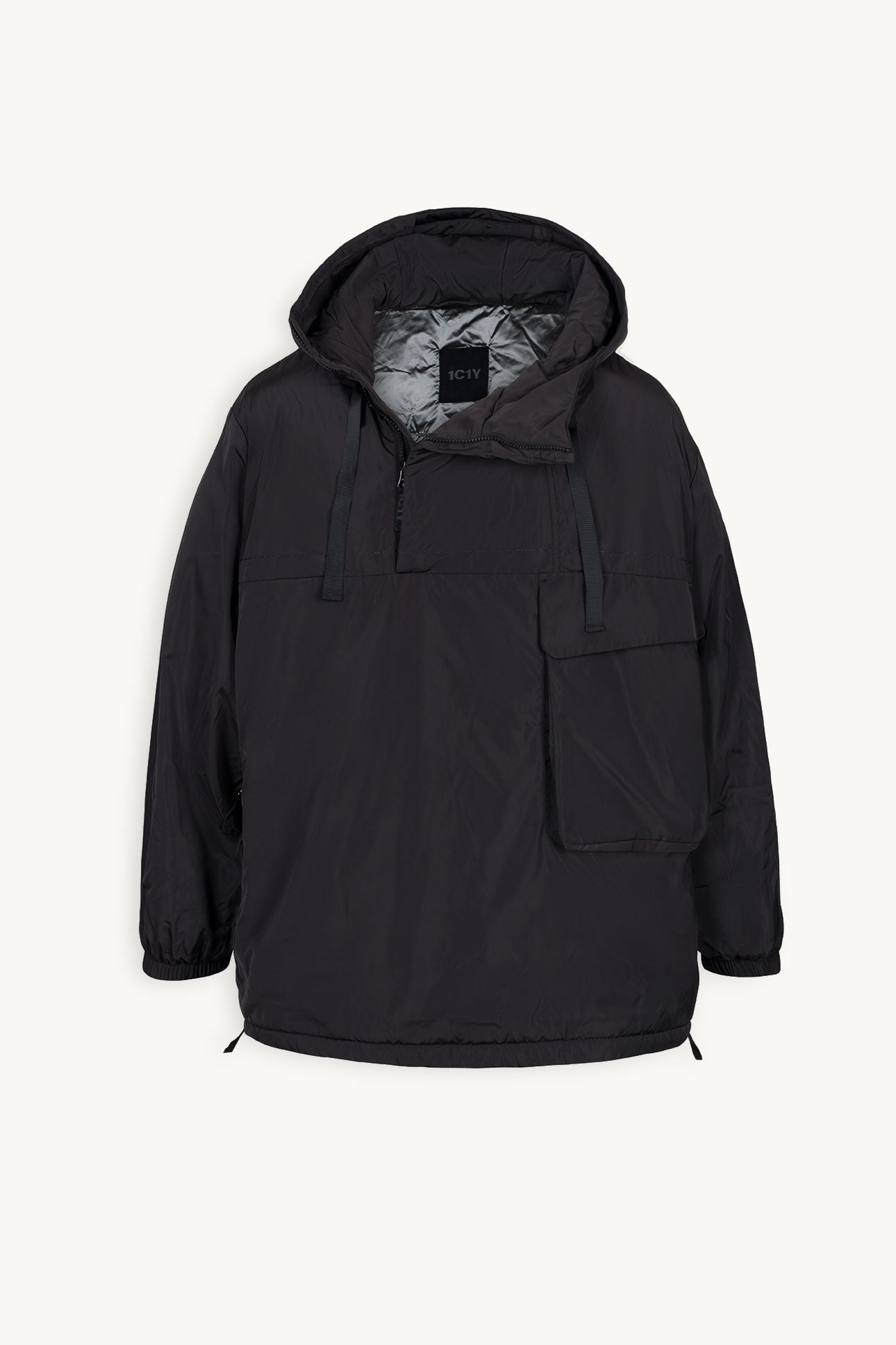 One Anorak Oversized Jacket in Black - 1C1Y | One Child One Year