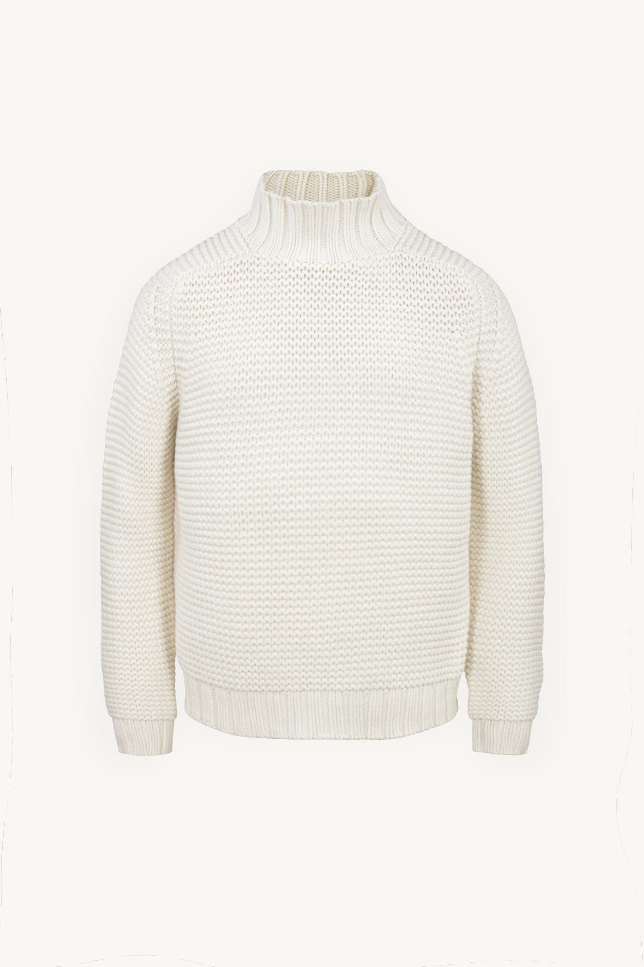 One Macro Chunky Knit for Men in Ivory - 1C1Y | One Child One Year