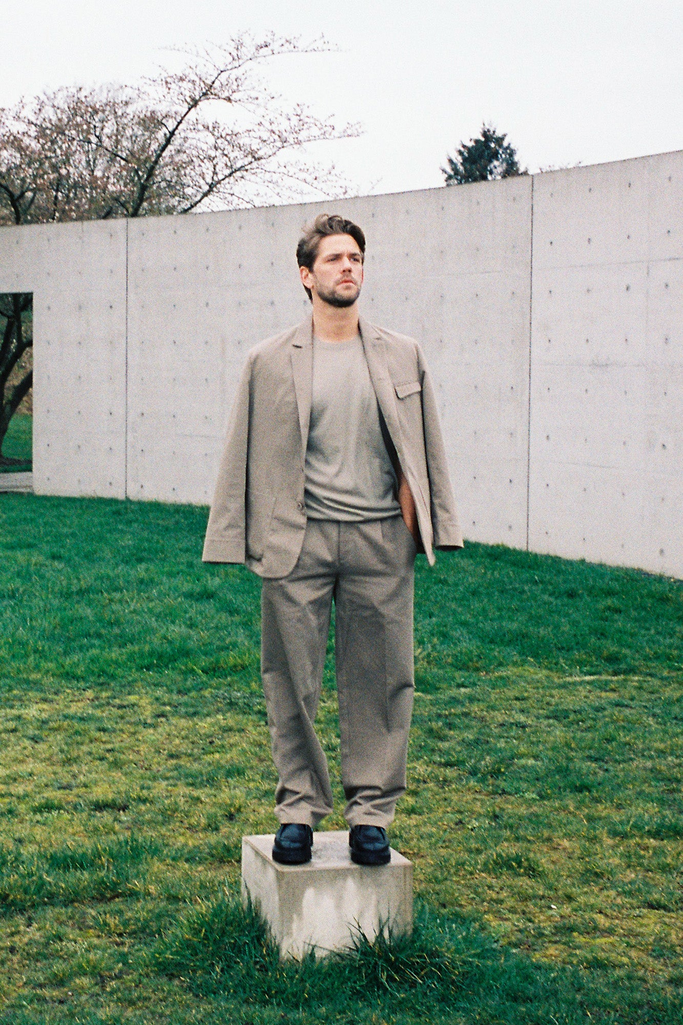M1kyta II Wide Leg Pants in Tobacco