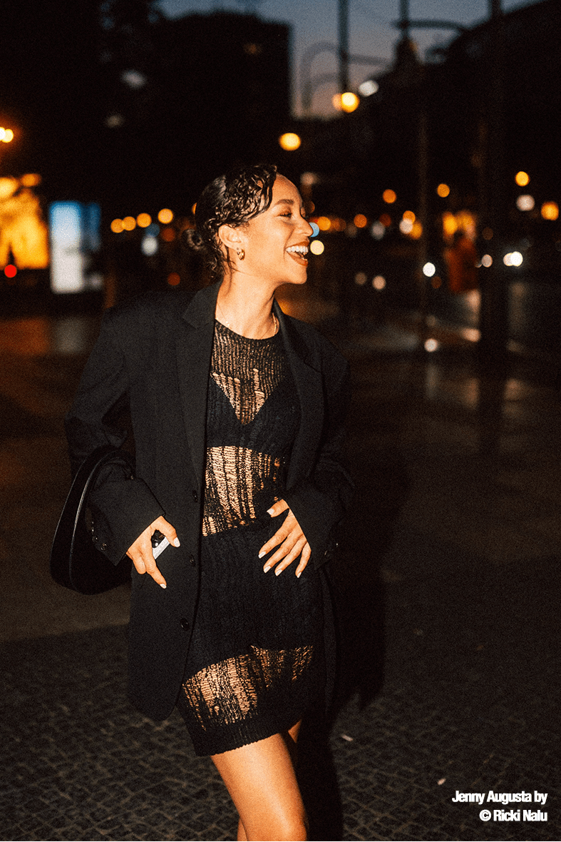 Ze1na Knit Dress in Distressed Look - 1C1Y | One Child One Year