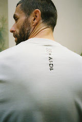 Oversized T-Shirt in Grau mit CiuCiu Print 