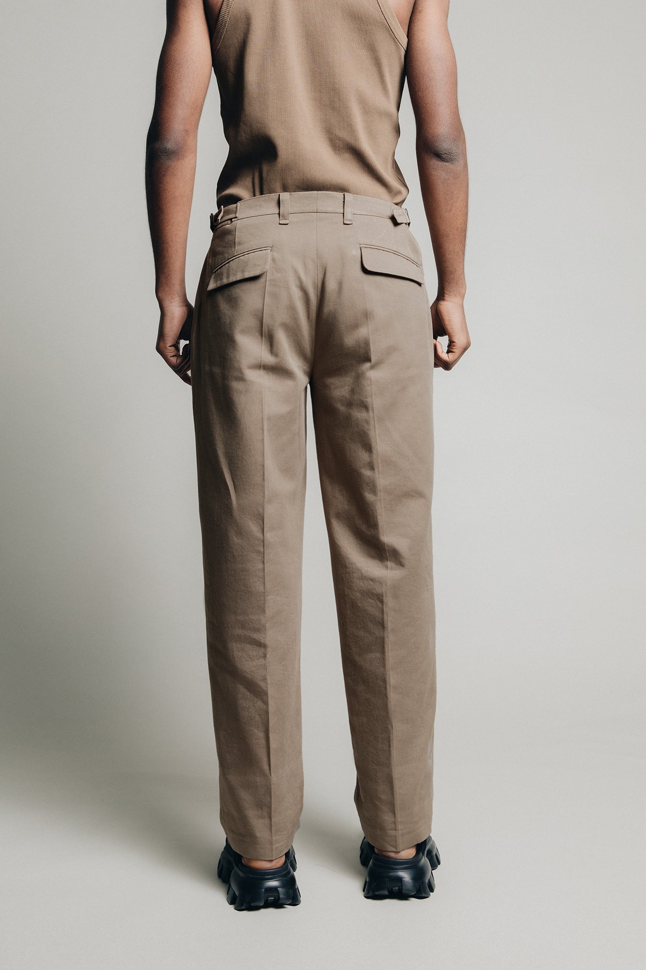 M1kyta II Wide Leg Pants in Tobacco