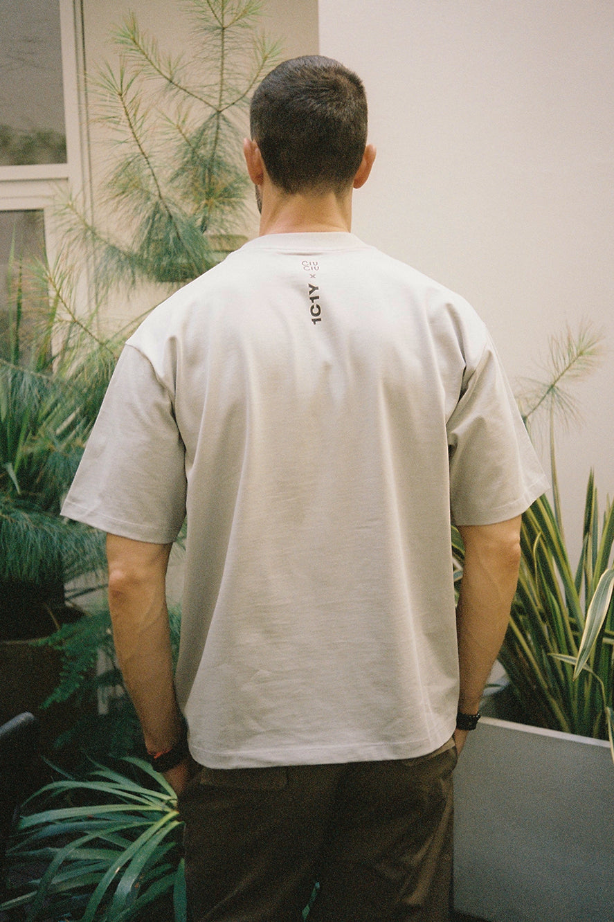 Grey T-Shirt with CiuCiu Print