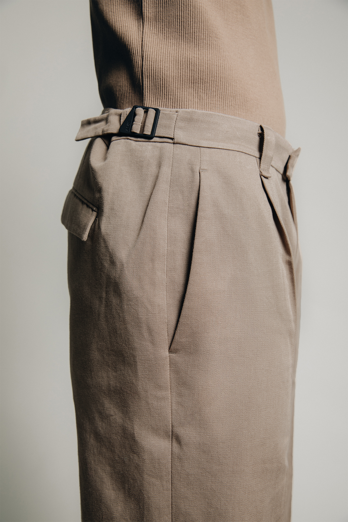 M1kyta II Wide Leg Pants in Tobacco