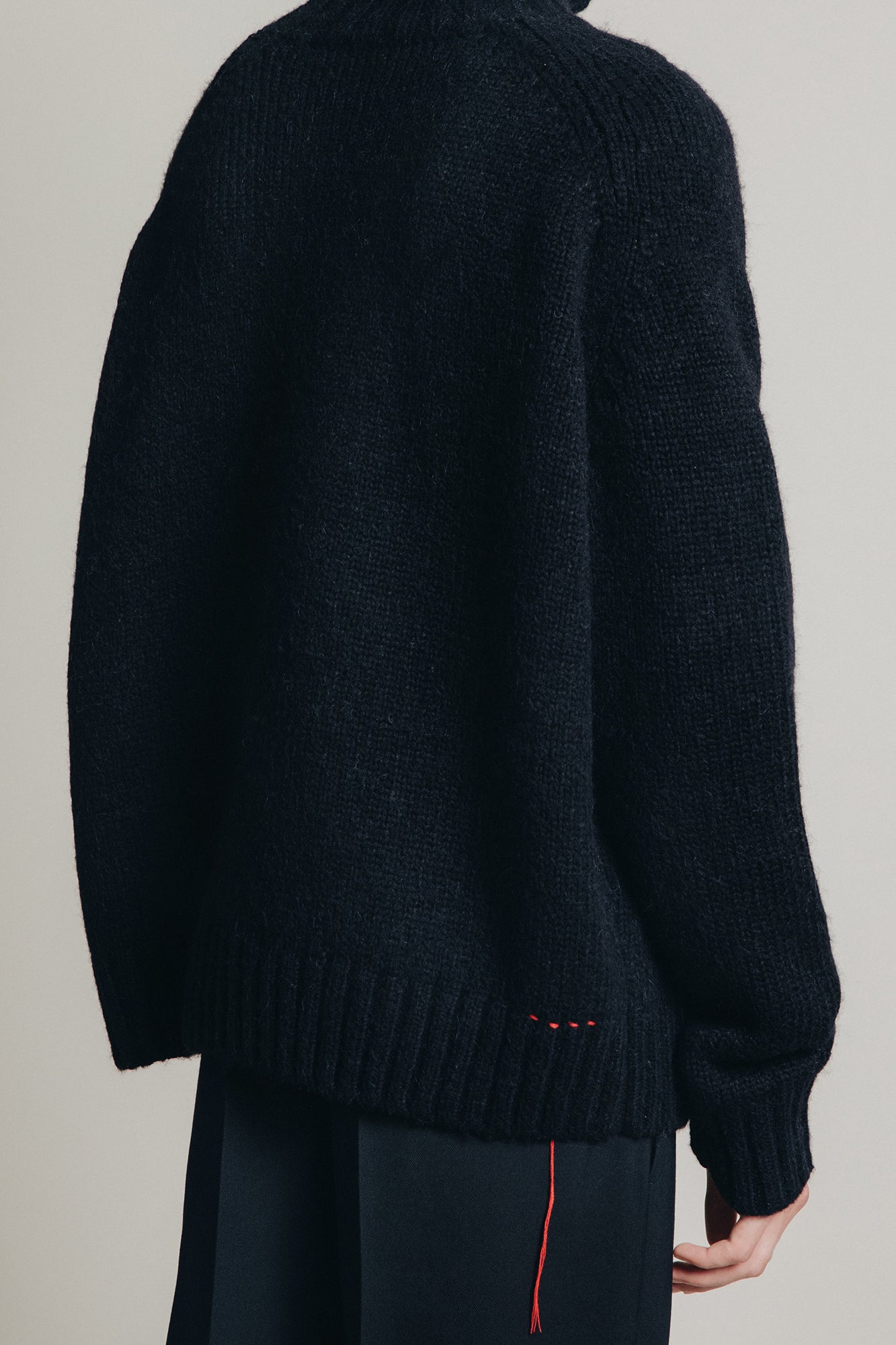 One Cozy Knit Brushed Wool Sweater
