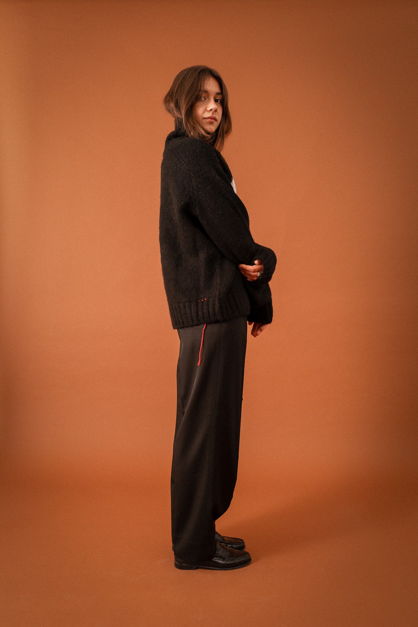 One Cozy Knit Brushed Wool Sweater