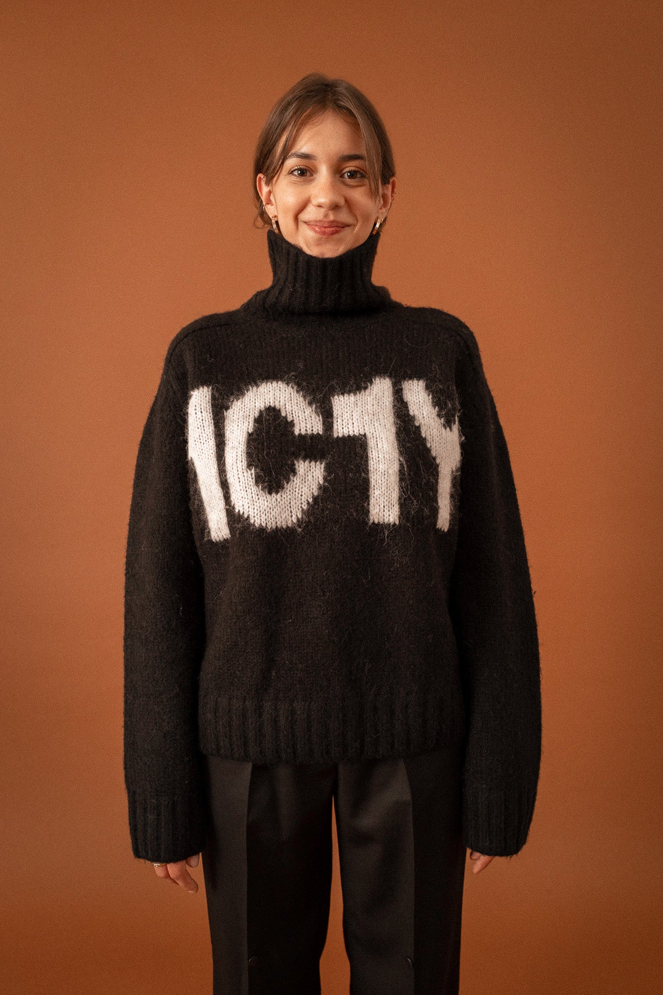 One Cozy Knit Brushed Wool Sweater
