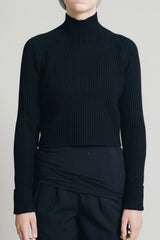 Yul1a Cropped Merino Knit