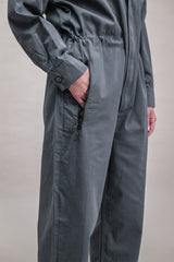 One Overall Salbei Jumpsuit mit Taschen