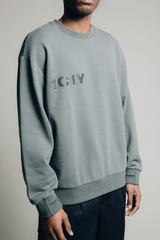 One Sweat Olive Grey Sweatshirt