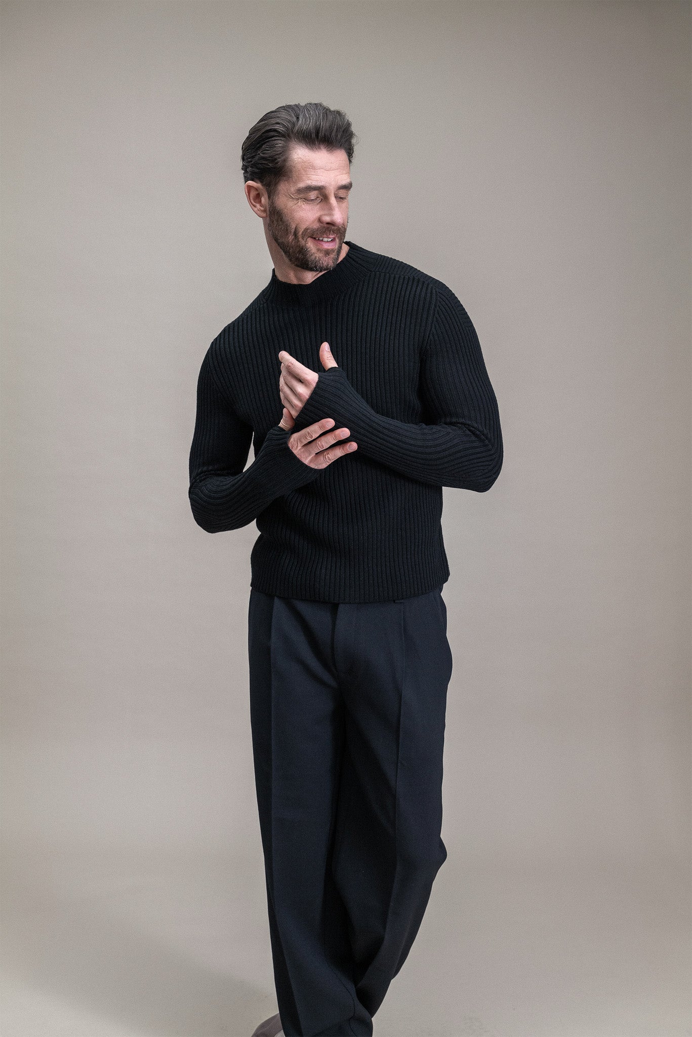W1ad Strickpullover für Herren aus Merinowolle