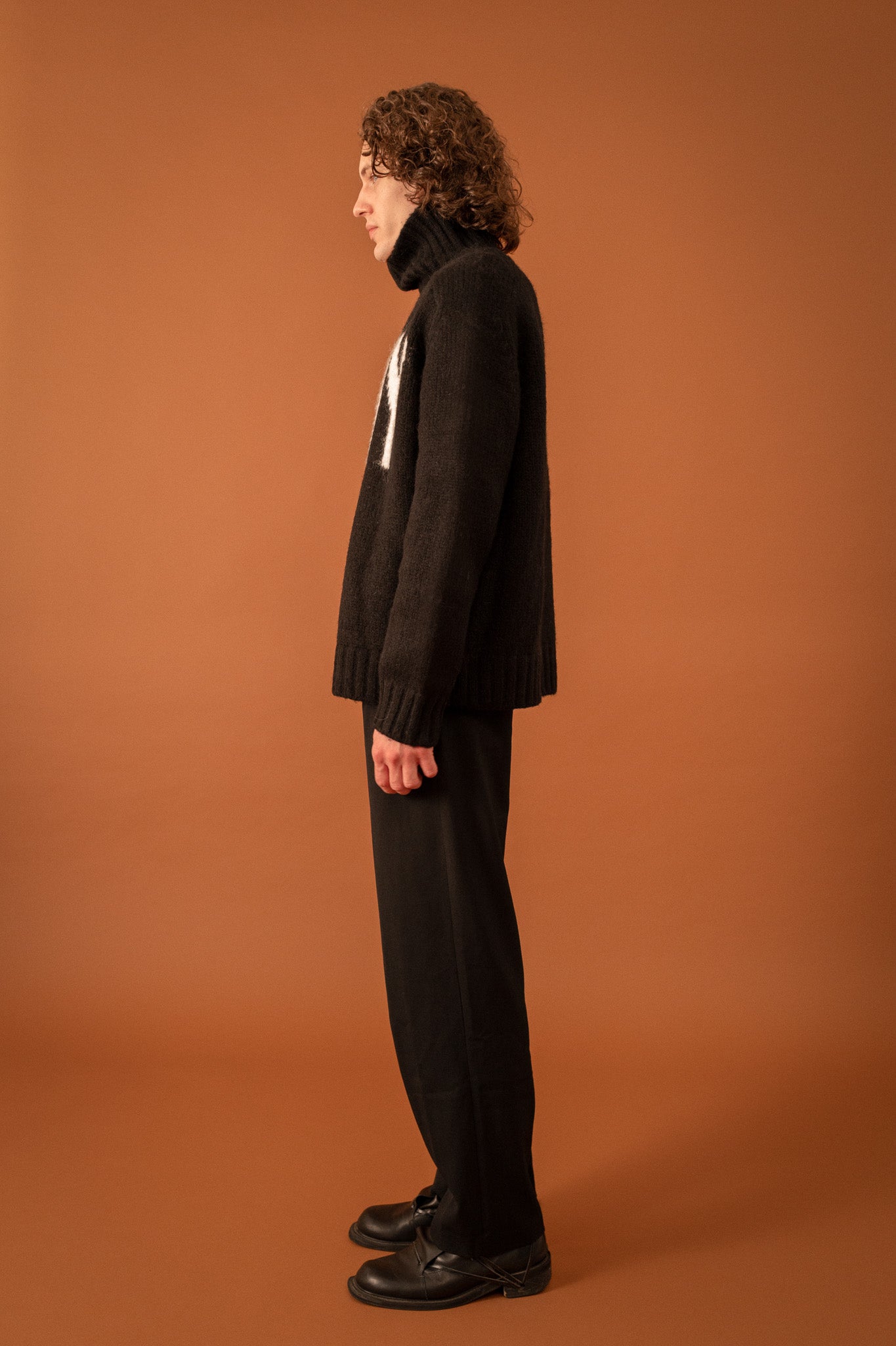 One Cozy Knit Turtleneck Sweater for Men