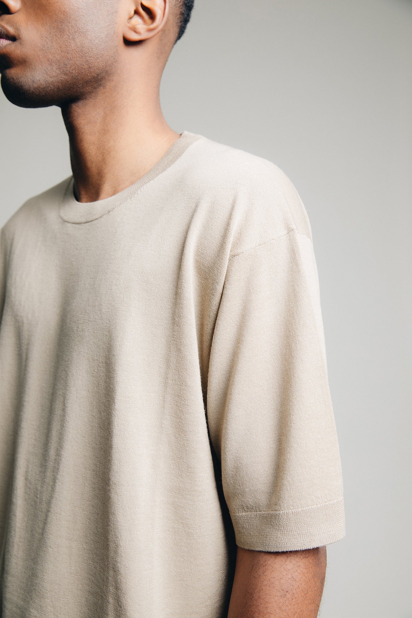 1van Merino T-Shirt in Sand - 1C1Y | One Child One Year