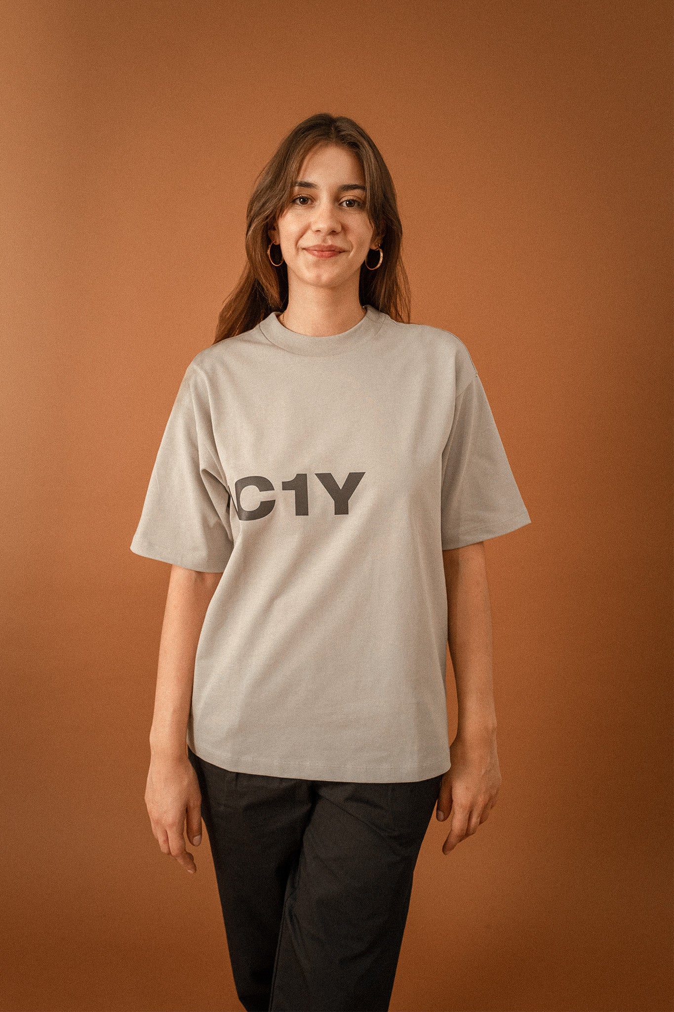 One T Shirt in Grey for Women