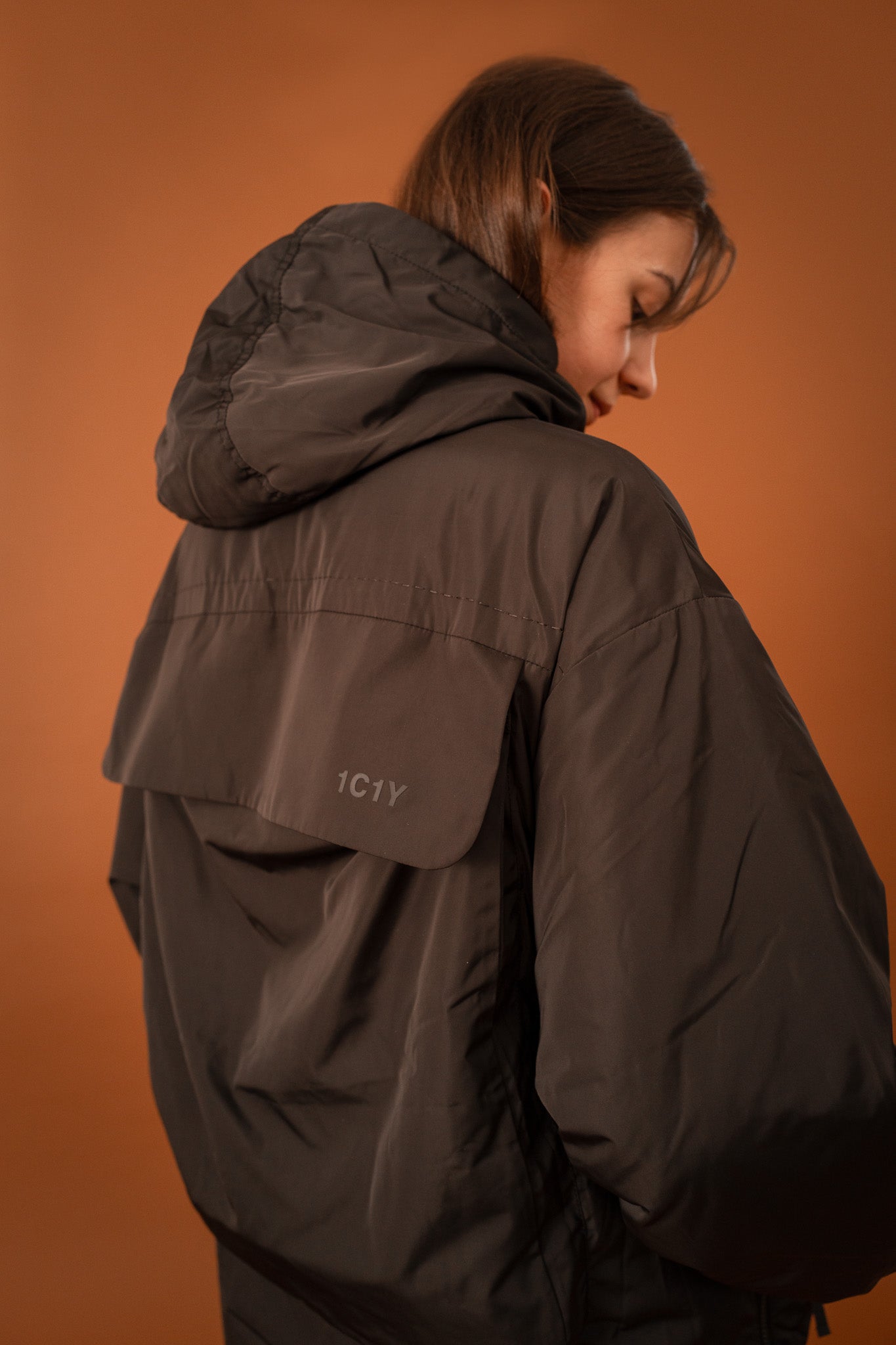 One Anorak Oversized Jacket in Black