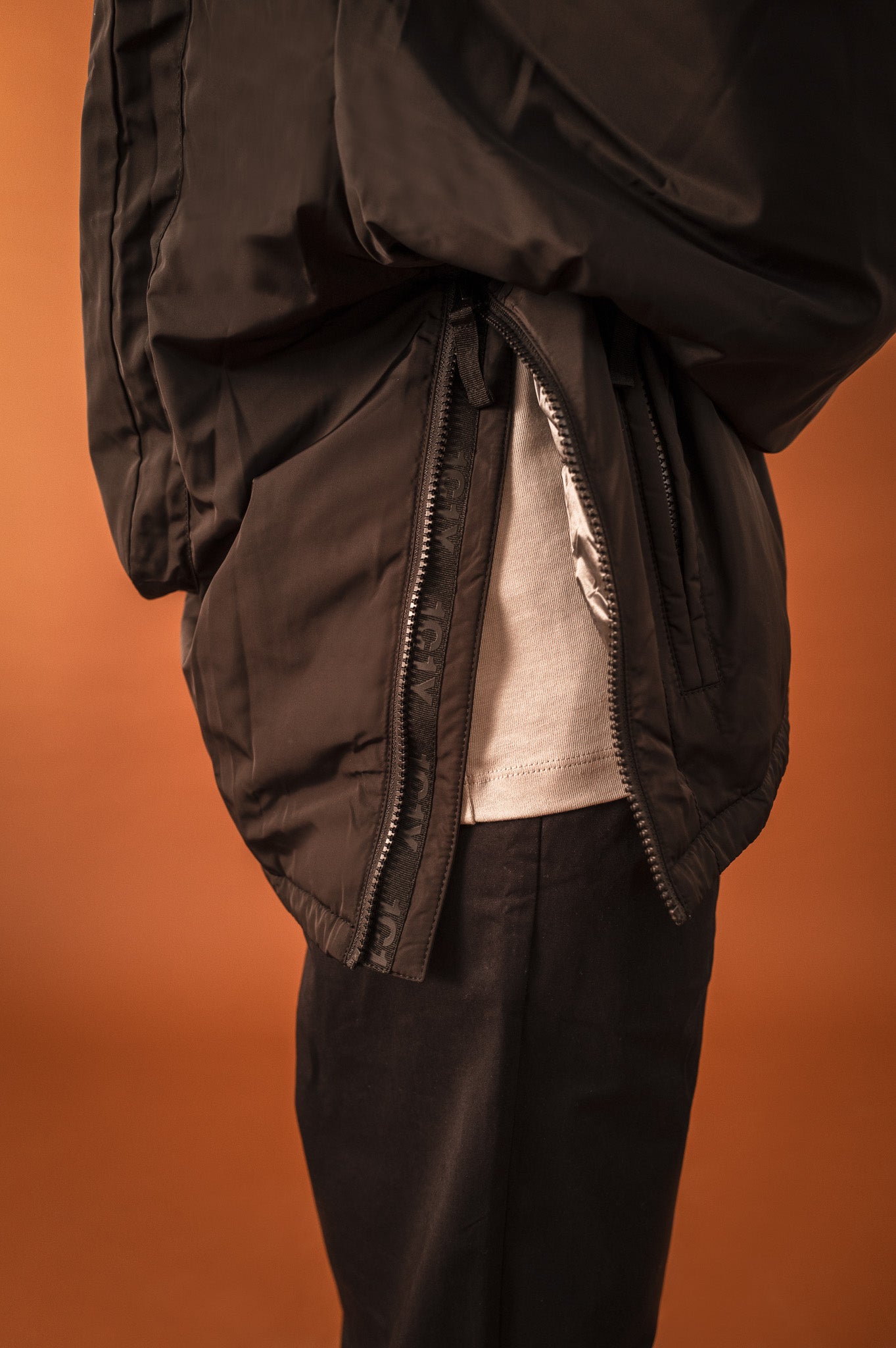 One Anorak Oversized Jacket in Black
