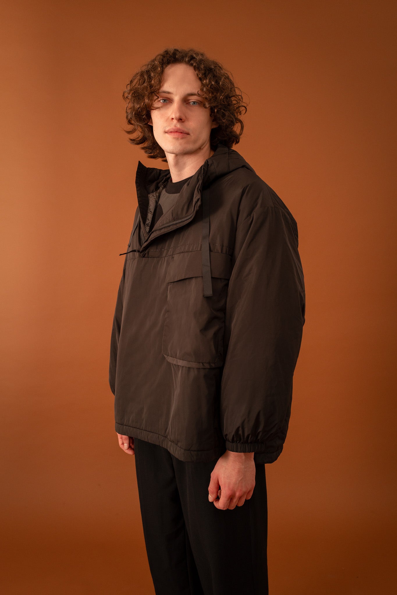 One Anorak Padded Jacket in Black