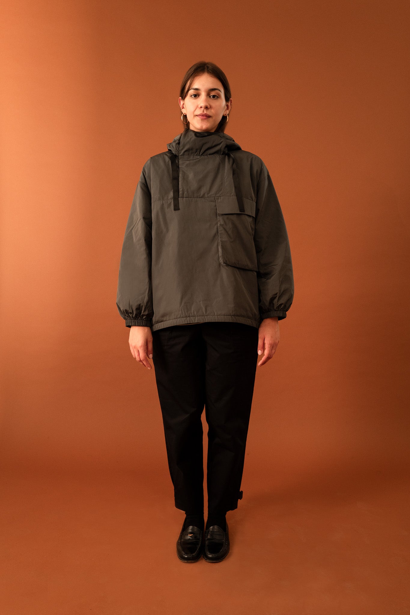 One Anorak Minimal Padded Jacket