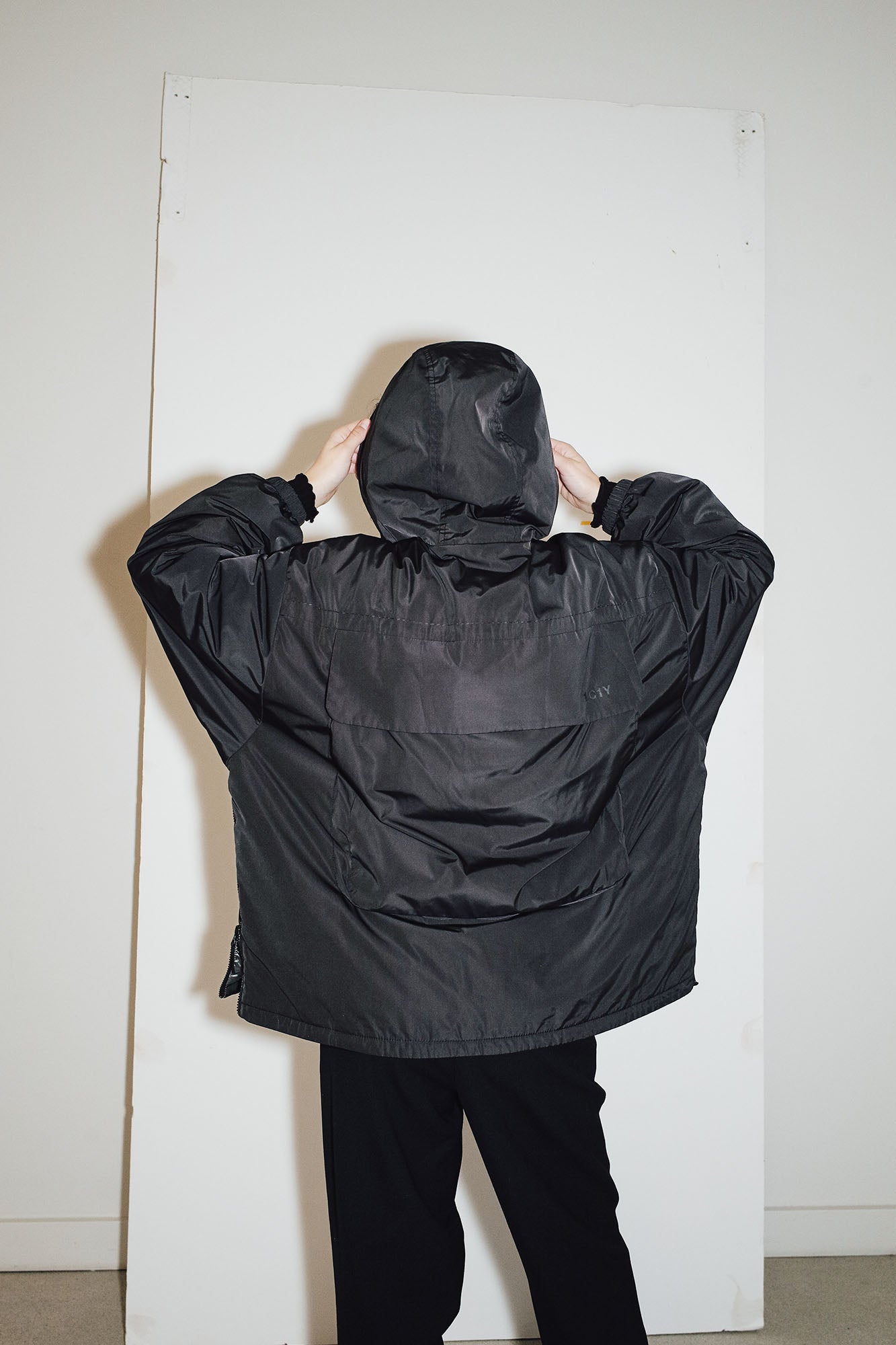 One Anorak Oversized Jacket in Black
