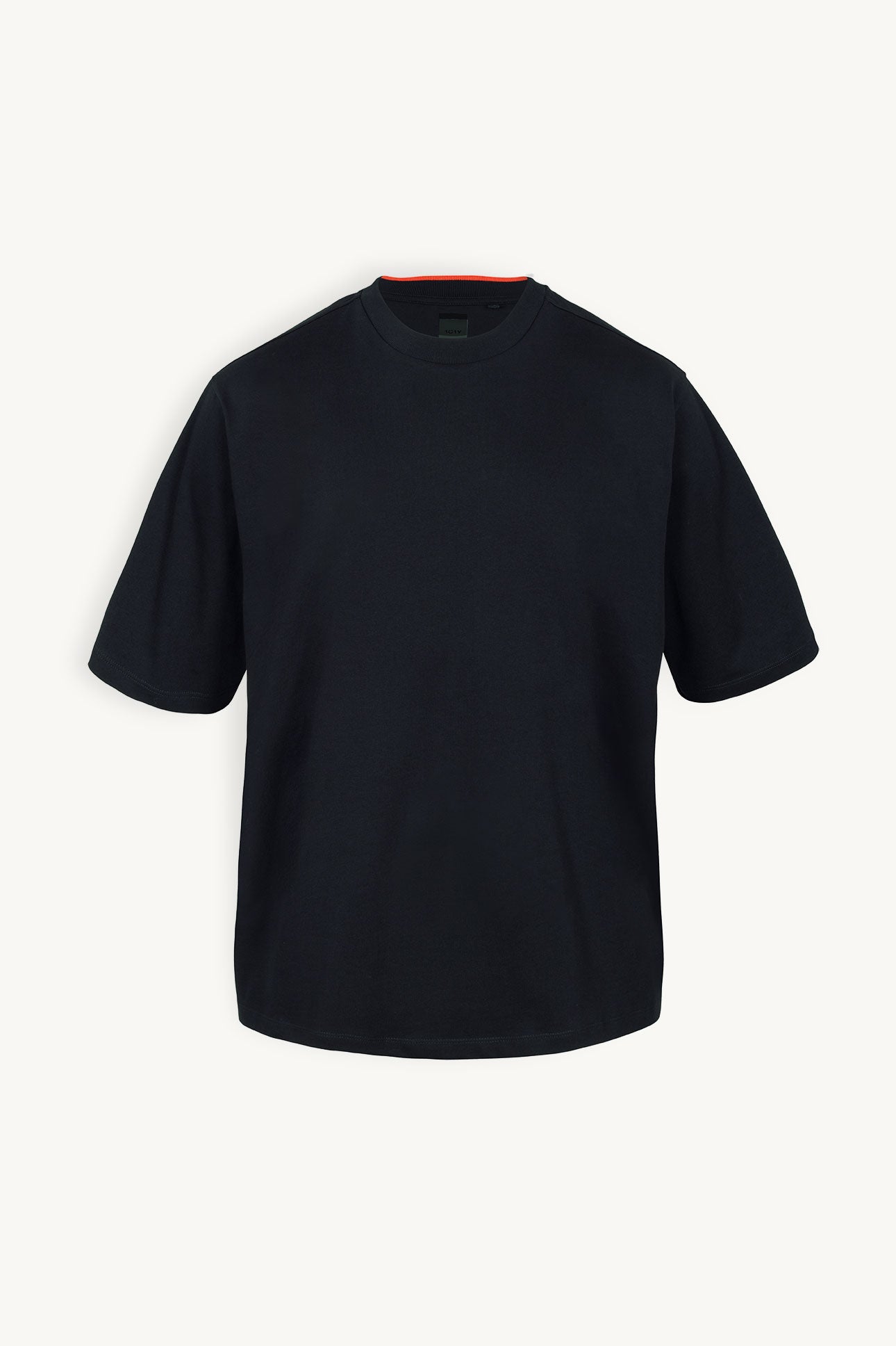 One T V T-Shirt with Portrait Print