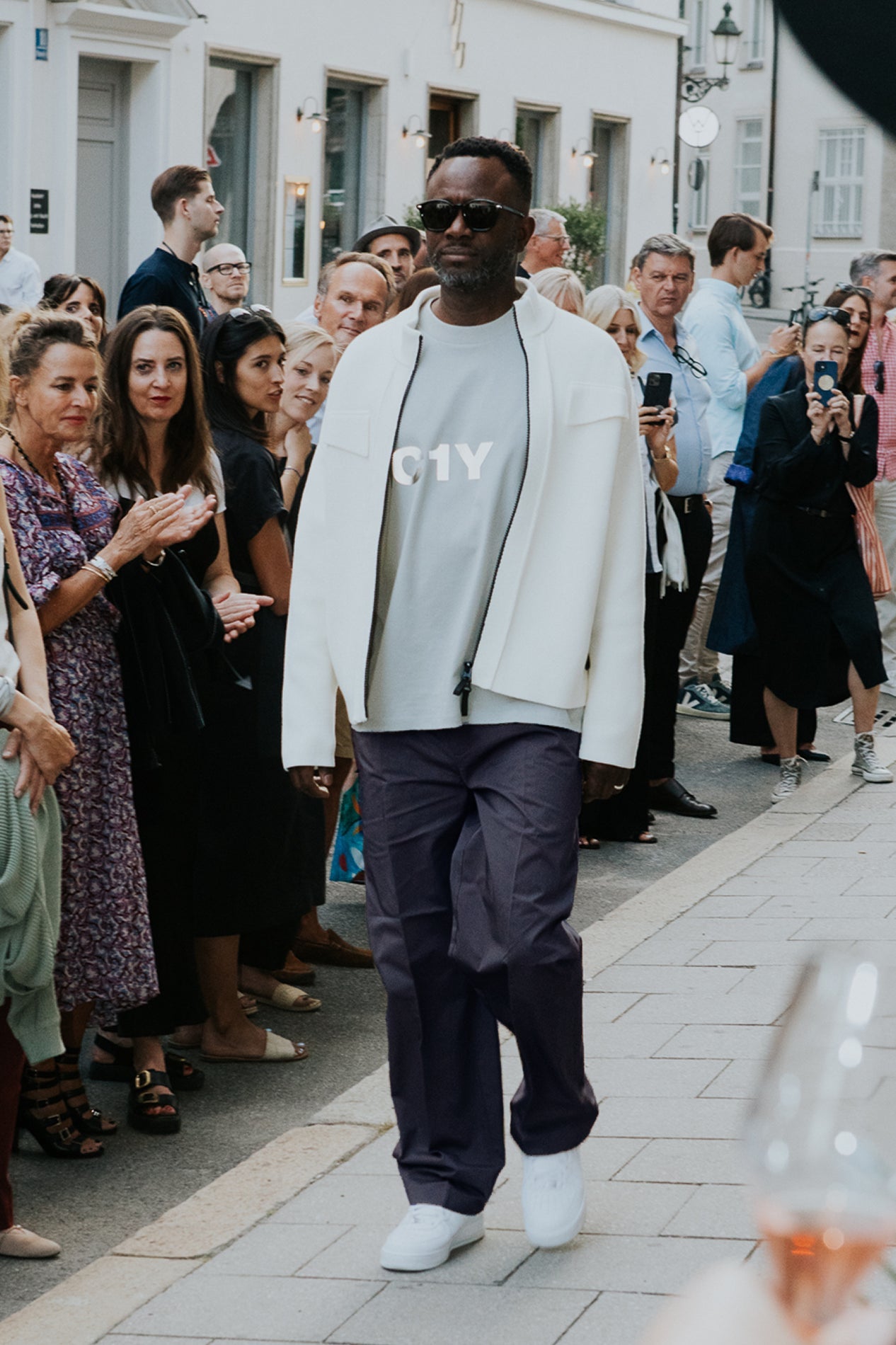 M1kyta II Wide Leg Pants for Men in Black - 1C1Y | One Child One Year