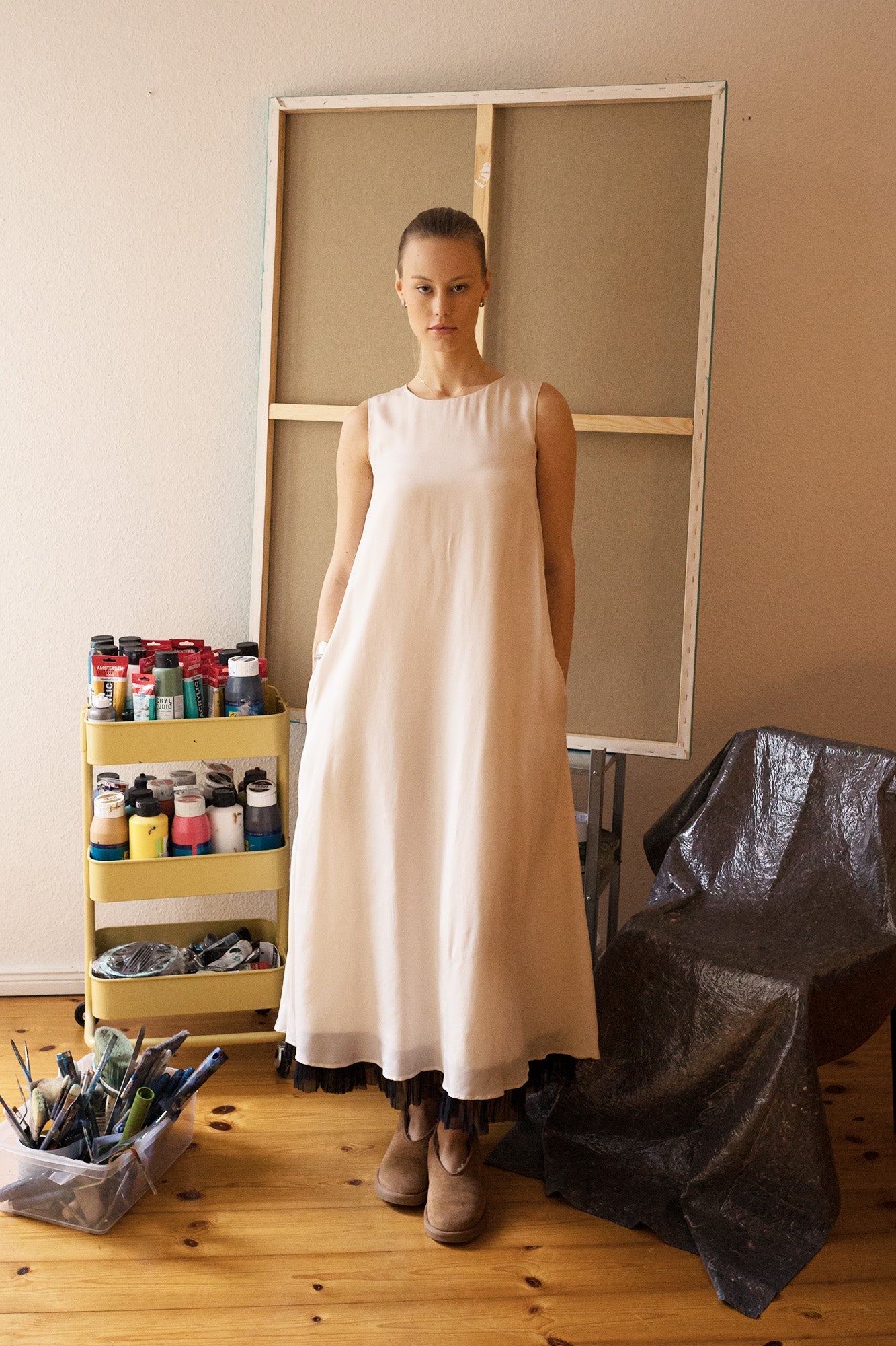 Mar1na Maxi Dress White - 1C1Y | One Child One Year