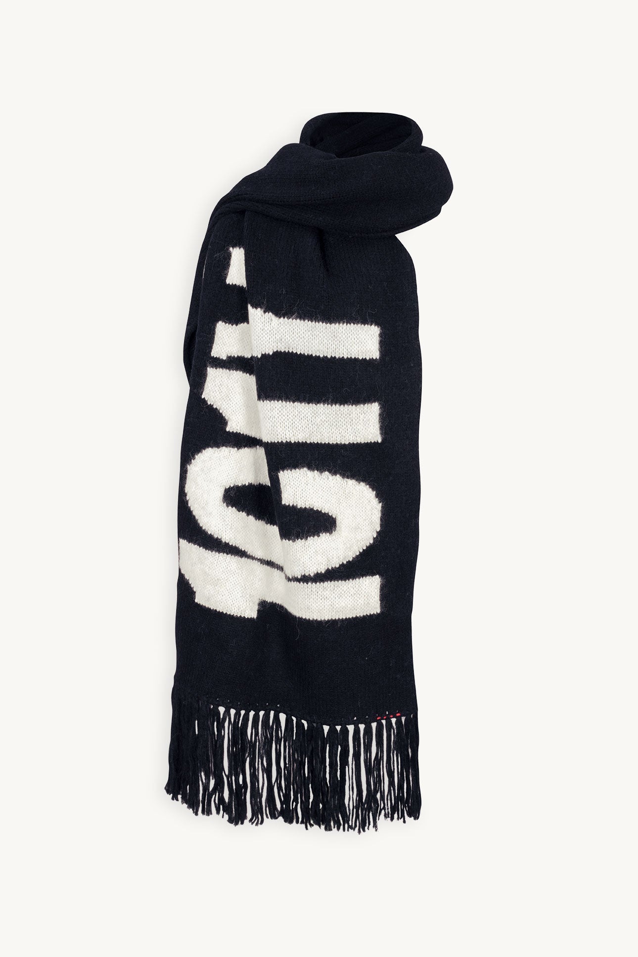 One Scarf Brushed Wool with Fringes - 1C1Y | One Child One Year