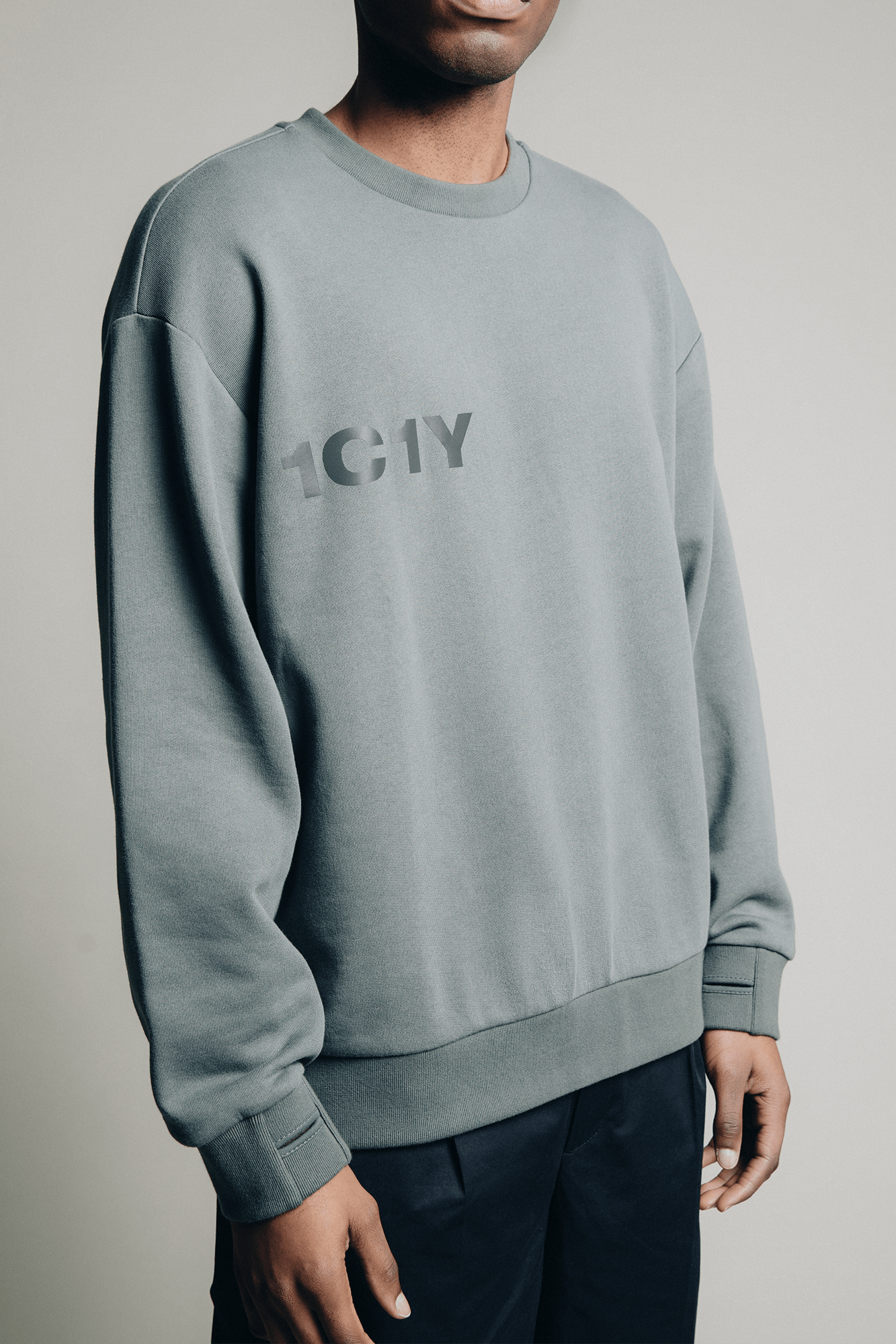 One Sweat Olive Grey Sweatshirt - 1C1Y | One Child One Year